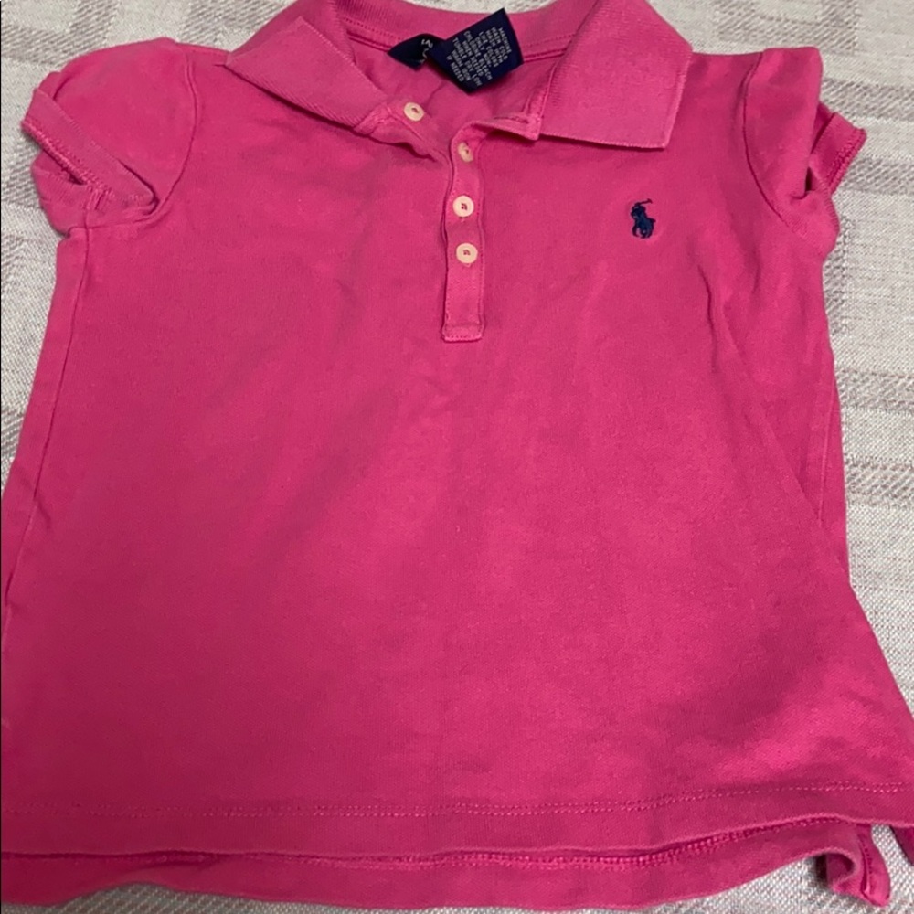 Pink polo
